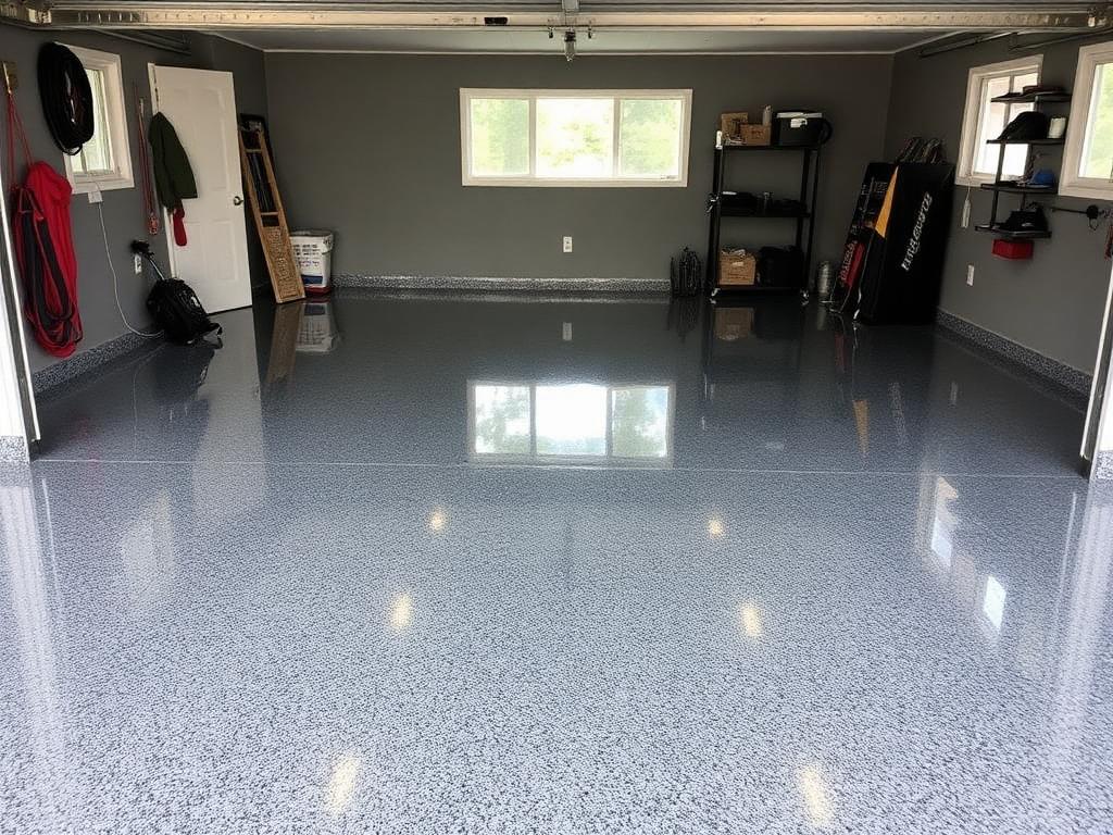 After: 2-car garage refresh