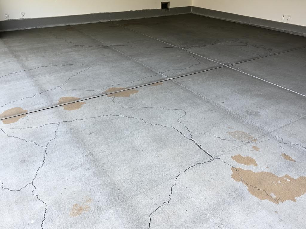 Before: 2-car garage refresh
